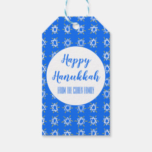 Hanukkah Star von David CUSTOM Holiday Geschenkanhänger