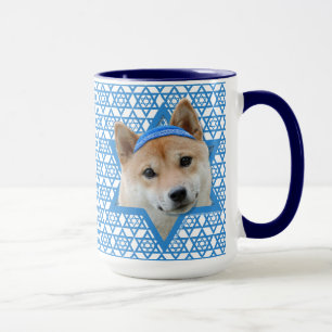 Hanukkah Star von David - Shiba Inu Tasse