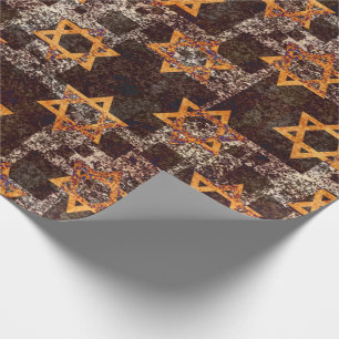 Hanukkah Star von David Wrapping Paper Geschenkpapier