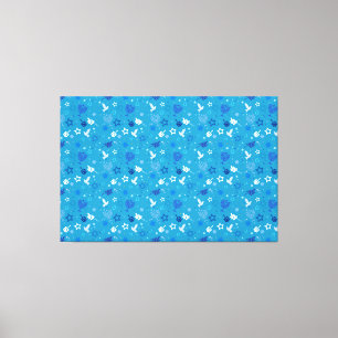 Hanukkah Stars Canvas Print Leinwanddruck