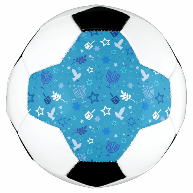 Hanukkah Stars Soccer Ball (Vorderseite)
