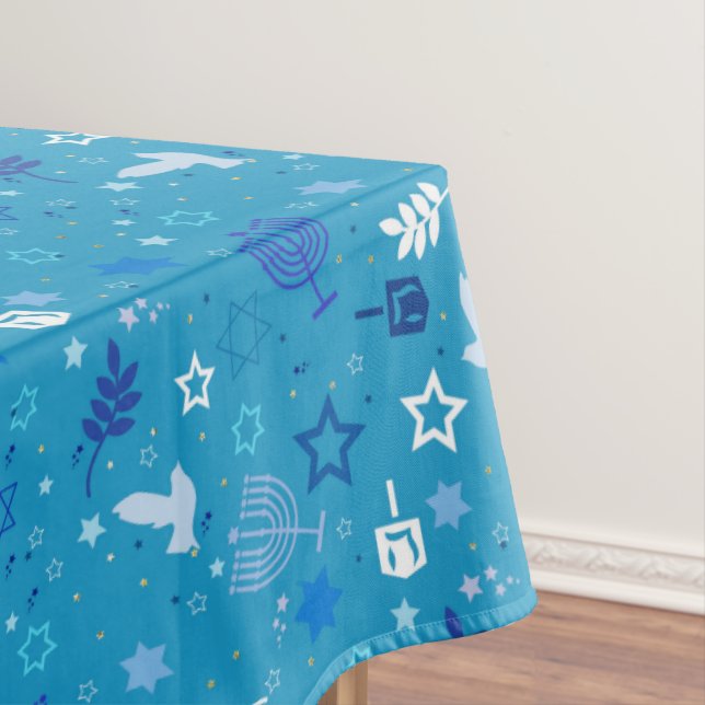 Hanukkah Stars Tablecloth Tischdecke (Beispiel)
