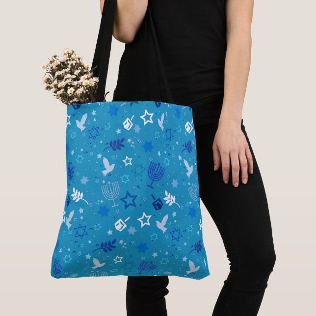 Hanukkah Stars Tote Bag (Von Nahem)