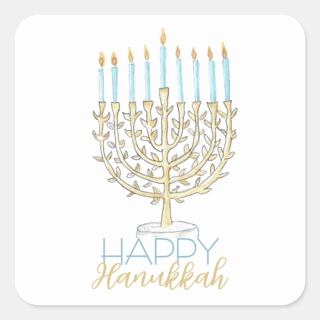 Hanukkah Sticker (Vorderseite)