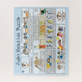 Hanukkah Story Puzzle Personalisiert/16 x 20