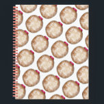 Hanukkah Sufganiyot Jelly Doughnut Donut Chanukah Notizbuch<br><div class="desc">Spiral Notebook Design bietet eine originale Marker-Abbildung eines klassischen Gelees Donut. Gut für Hanukkah! Sehen Sie nicht,  wonach Sie suchen? Brauchen Sie Hilfe bei der Anpassung? Klicken Sie auf "Kontakt mit diesem Designer",  um etwas für Sie erstellt zu haben!</div>