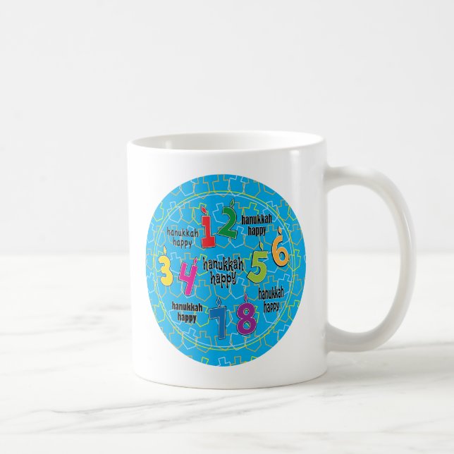 Hanukkah-Tasse personalisieren Tasse (Rechts)