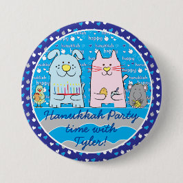 Hanukkah-Taste, Personalisieren von Maus & Freunde Button