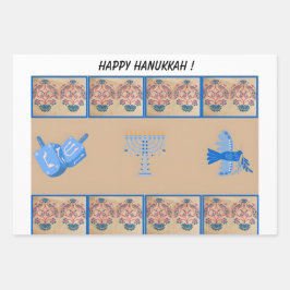 Hanukkah Themageschenk Geschenkpapier Set