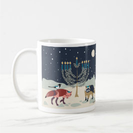 Hanukkah Tiere Menorah Wüste Kaffee Tasse