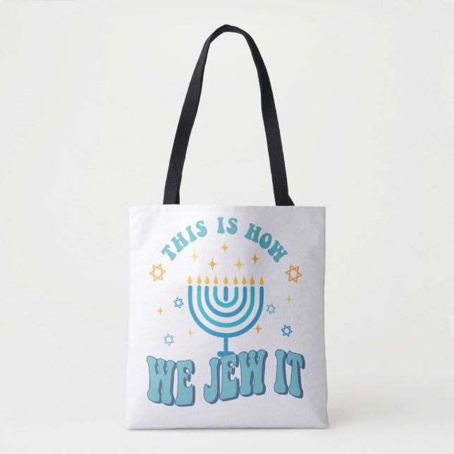 Hanukkah Tote Bag (Vorderseite)
