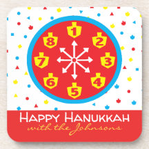 Hanukkah Untersetzer 8 Tage & Nächte