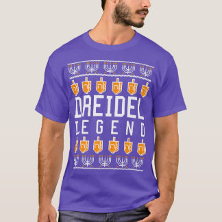 Hanukkah Vintag Dreidel Champion Funny Jewish Hol T-Shirt