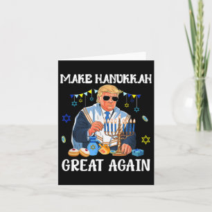 Hanukkah wieder groß machen Trump jüdischen Ugly C Karte