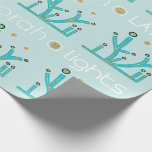 Hanukkah Wrapping Paper "Blue Lights, Latkes" Geschenkpapier<br><div class="desc">Hanukkah Geschenk Wrap "Blue Lights, Latkes, Chanukah/Menorah". Genießen Sie mein neuestes Verpackungspapierdesign. Der Preis variiert je nach Wahl zwischen 4 Papiertypen und 5 Papiergrößen.
Danke, dass Sie anhalten und einkaufen. Ihr Geschäft ist sehr geschätzt. Viel Spaß!
Chag/Happy Chanukah/Hanukkah!!</div>