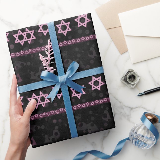 Hanukkah Wrapping Paper Party liefert Geschenkpapier (Schenken)