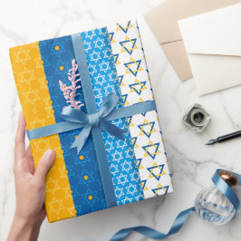 Hanukkah Wrapping Paper Party liefert Geschenkpapier