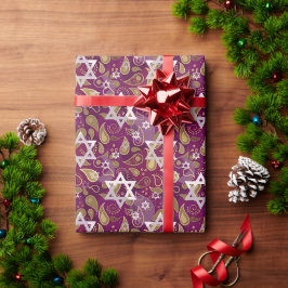 Hanukkah Wrapping Paper Party liefert Geschenkpapier