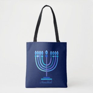 Hanukkia Frohes Chanukka Jüdischer Feiertag Menora