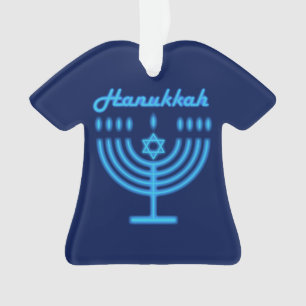 Hanukkiah glücklich Hanukkah jüdischen Urlaub Me Ornament