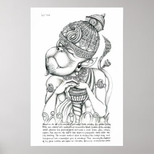 Hanuman, Affengott Poster