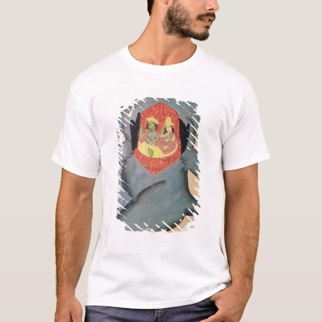 Hanuman, das Rama und Sita aufdeckt T-Shirt (Vorderseite)