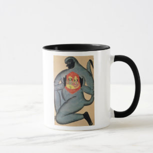 Hanuman, das Rama und Sita aufdeckt Tasse