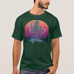 Hanuman Hindu Gott Ancient Hindu Mythologie Vaporw T-Shirt