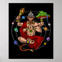 Hanuman Hindu Gott