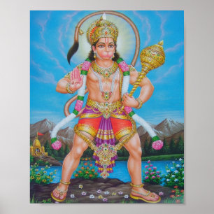 Hanuman, indian poster
