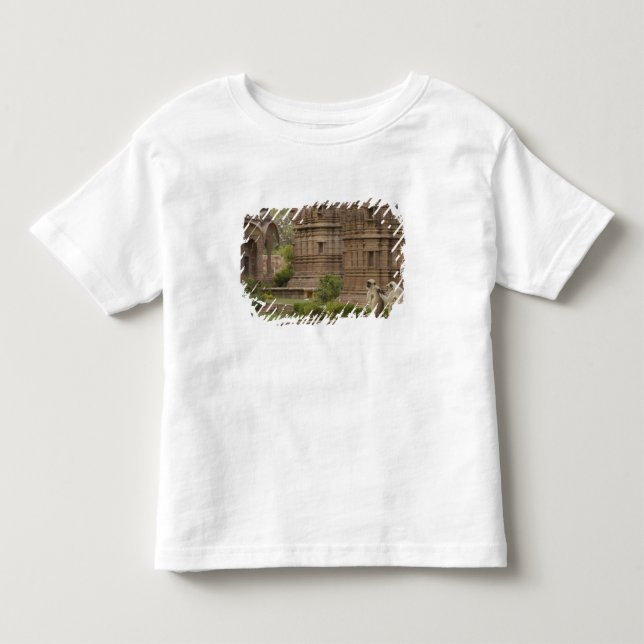 Hanuman-Langurs oder schwarz, gemein oder grau Kleinkind T-shirt (Vorderseite)