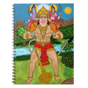 Hanuman Notizbuch Notizblock