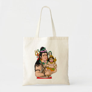 Hanuman & Shiva-Tragetasche Tragetasche