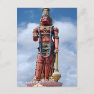 Hanuman-Statue, Carapichaima, Trinidad, 20 m Postkarte