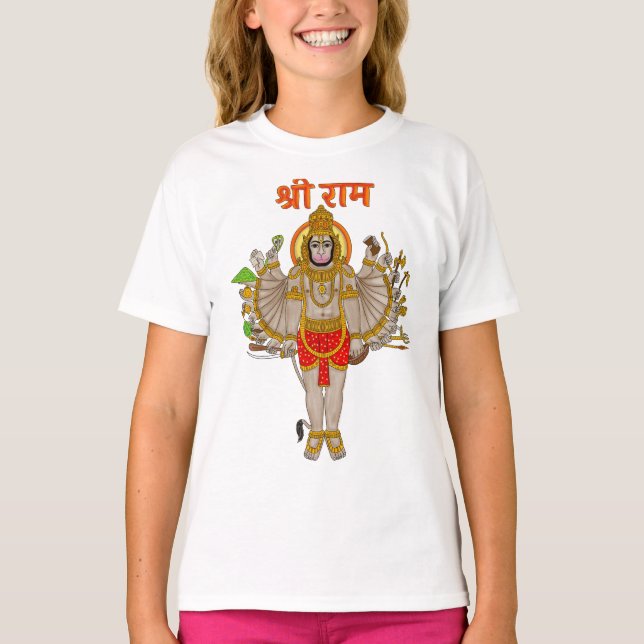 Hanuman T-Shirt (Vorderseite)