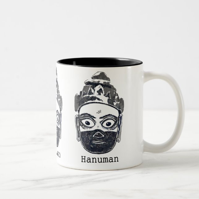 Hanuman Tasse (B/W) (Rechts)