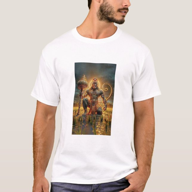 Hanumanji-T-Shirts T-Shirt (Vorderseite)