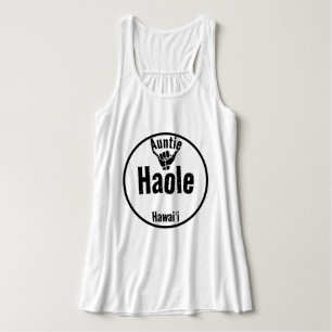 HAOLE AUNTIE SHAKA HAWAII TANK TOP
