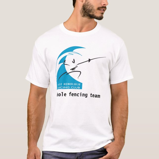 Haole Fechtenteam T-Shirt (Vorderseite)