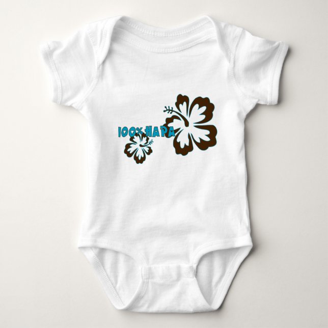 Hapa Bodysuit 100% Baby Strampler (Vorderseite)