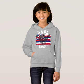 HAPA HAWAII HI Flag TRIBAL SHAKA BG Was Hoodie