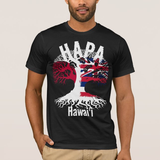 HAPA JAPAN HAWAII ROOTS T-Shirt (Vorderseite)