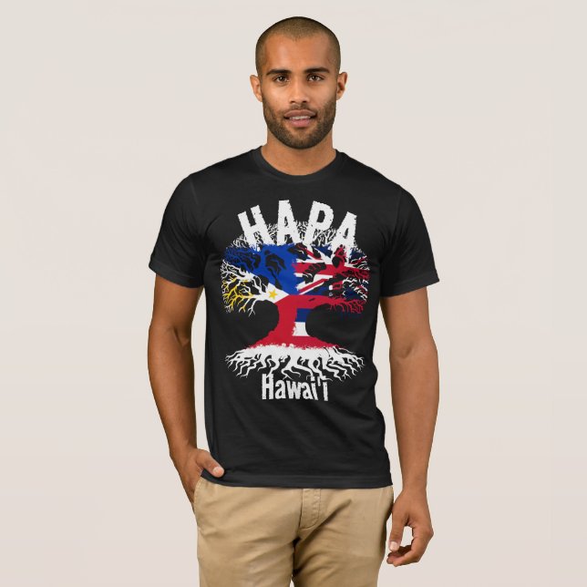 HAPA PHILIPPINES HAWAII ROOTS T-Shirt (Vorne ganz)