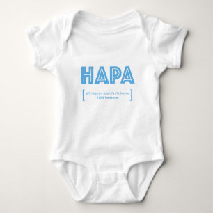 HAPA Pride Half Asiatisch-Pazifischer Islander Baby Strampler