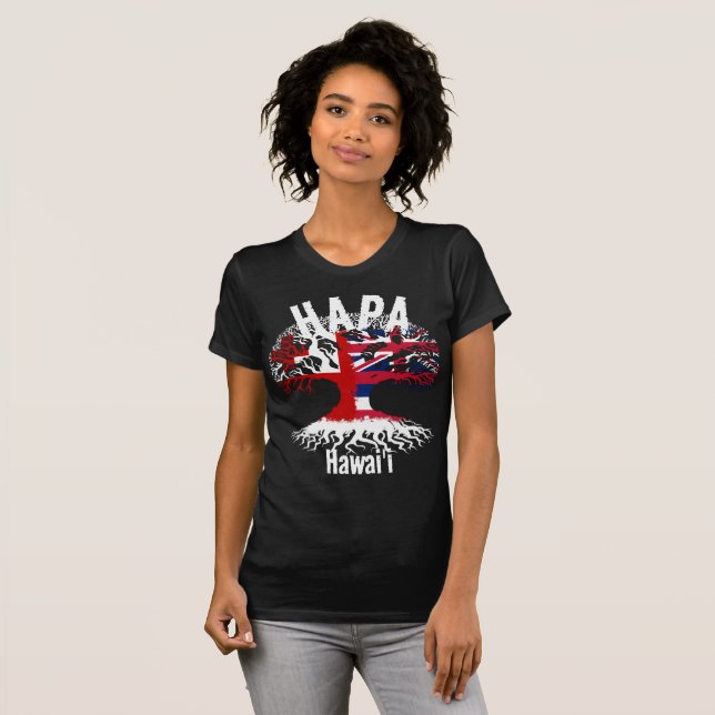 HAPA TONGA HAWAII ROOTS T-Shirt (Vorne ganz)