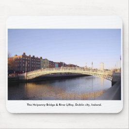 Ha'penny Bridge Dublin City Irland Mousepad