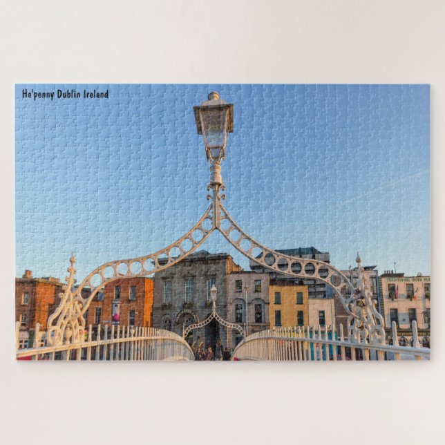 Ha'penny Bridge Dublin Irland Puzzle (Horizontal)