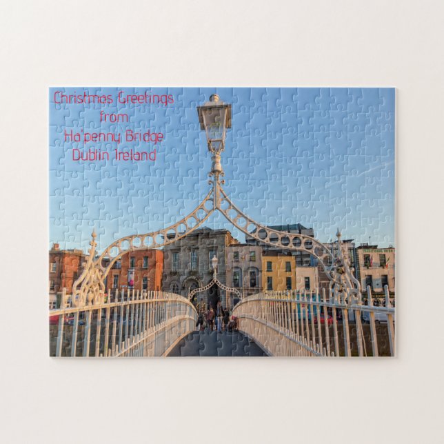Ha'penny Bridge Dublin Irland. Puzzle (Horizontal)