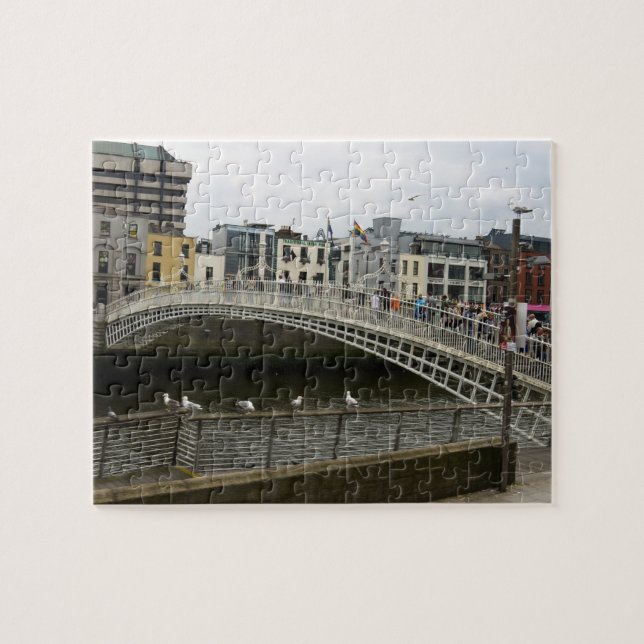 Hapenny Bridge Dublin Puzzle (Horizontal)
