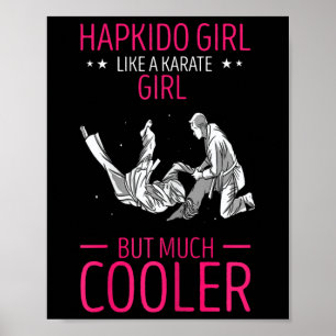 Hapkido Korean Martial Arts Hapkido wirft wie ein  Poster